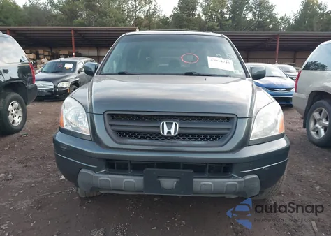 2005 Honda Pilot Ex-L из США, поврежденный, VIN 2HKYF18725H528125